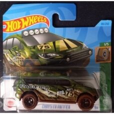 hot wheels Mainline chrysler pacifica green short card