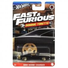 Hot Wheels Mainline Fast and Furious Best of Dominic Toretto 1968 Dodge Charger (yra Sandėlyje)