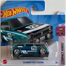 Hot Wheels Mainline Modeliukas 73 Honda Civic Custom Green (yra Sandėlyje)