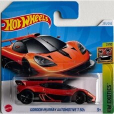 Hot Wheels Mainline Modeliukas Gordon Murray Automotive T.50s Orange (yra Sandėlyje)