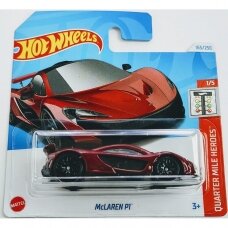 Hot Wheels Mainline Modeliukas McLaren P1 Dark red (yra Sandėlyje)