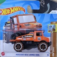 Hot Wheels Mainline Modeliukas Mercedes Benz Unimog 1300L Orange (yra Sandėlyje)