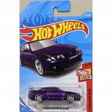 Hot Wheels Mainline Modeliukas Nissan Skyline GT-R R33 purple