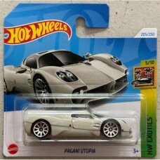 Hot Wheels Mainline Modeliukas Pagani Utopia Silver Short card (yra Sandėlyje)