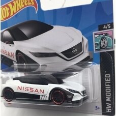 hot wheels Mainline Modeliukas nissan leaf nismo rc_02 white short card (yra sandėlyje)