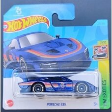 Hot Wheels 2023 Porsche 935 blue short card