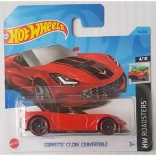 Hot Wheels Modeliukas Corvette C7 z06 red (yra Sandėlyje)