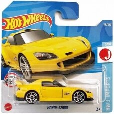 Hot Wheels Honda S2000 yellow short card