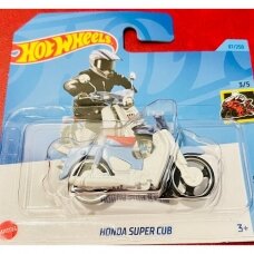 Hot Wheels Motociklo Modeliukas Honda Super Cub 87/250 short card