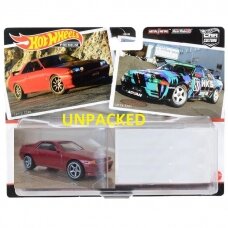 HOT WHEELS Premium 2-pack Nissan Skyline GT-R BNR32 Red Car Culture (UNACKED without card)