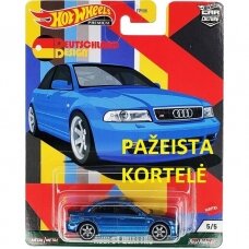 Hot Wheels Premium Audi S4 Quattro, blue