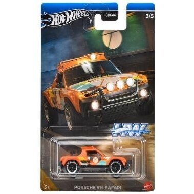 Hot Wheels Mainline Speed Graphics Porsche 914 Safari, orange/black 3/5