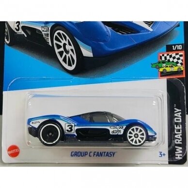 Hot Wheels 2024 Case D Mainline Group C Fantasy blue short card