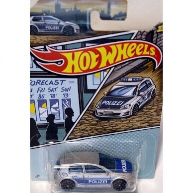 Hot Wheels Hot Pursuit Modeliukas Volkswagen Golf MK7 (yra Sandėlyje)