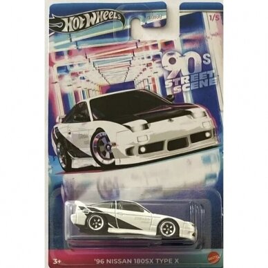 Hot Wheels Mainline 90s Street Scene Set 1996 Nissan 180SX Type X