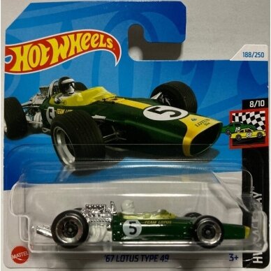 Hot Wheels Mainline 67 Lotus Type 48 Short Card