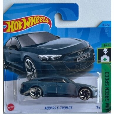 Hot Wheels Mainline Modeliukas Audi RS E-Tron GT dark Grey (yra Sandėlyje)