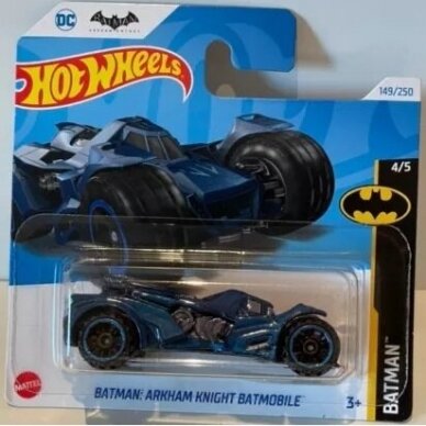 Hot Wheels Mainline Modeliukas Batman Arkham Knight Batmobile blue (yra Sandėlyje)