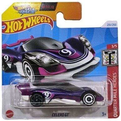 Hot Wheels Mainline Celero GT purple