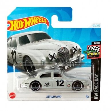 Hot Wheels Mainline Jaguar MK1 short card