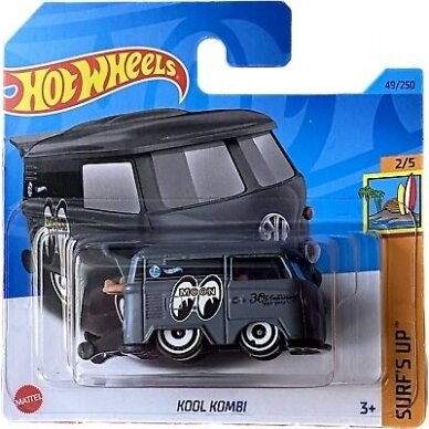 Hot Wheels Mainline Kool Kombi black short card