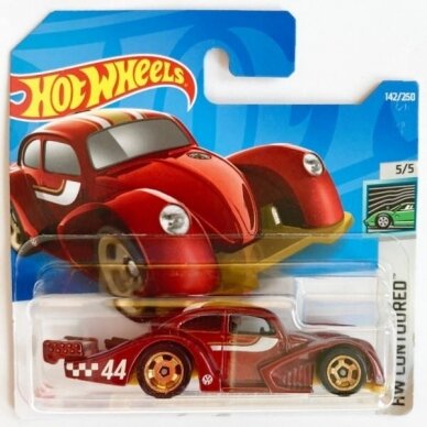 Hot Wheels Mainline Modeliukas Volkswagen Kafer Racer Red (yra Sandėlyje)