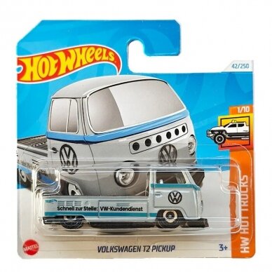 Hot Wheels Mainline Modeliukas Volkswagen T2 pickup grey (yra Sandėlyje)