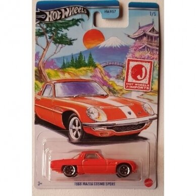 Hot Wheels Hot Japanese Imports Modeliukas 1968 Mazda Cosmo Sport (yra Sandėlyje)