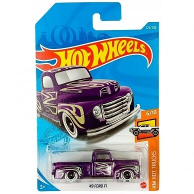 Hot Wheels 49 Ford F1 Long Card