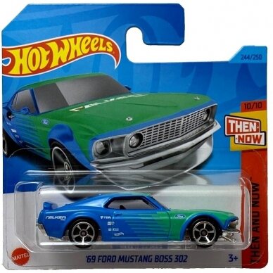 Hot wheels 69 Ford Mustang Boss 302