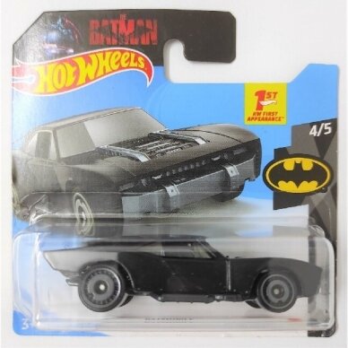 Hot Wheels Modeliukas Batmobile 181/250 short card 1st appearance