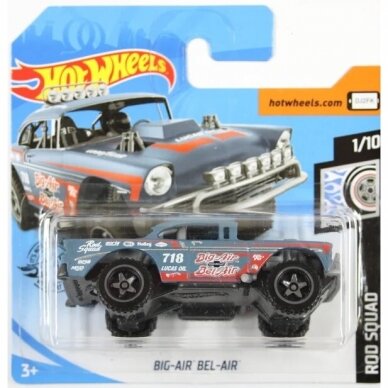 Hot Wheels Modeliukas Big Air Bel Air 179/250 short card