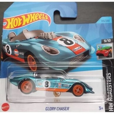 Hot Wheels Modeliukas Glory Chaser Gulf Super Treasure Hunt STH (yra Sandėlyje)