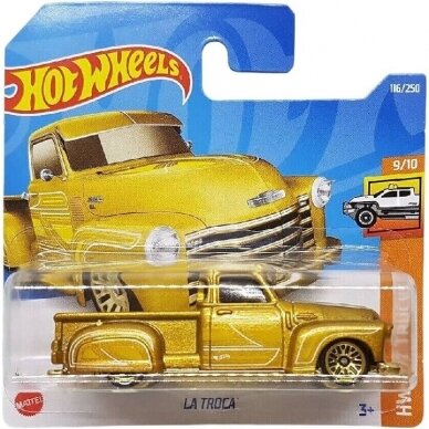 Hot Wheels la troca gold short card