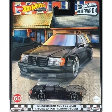 Hot Wheels Premium 2022 Boulevard Series #60 Mercedes-Benz AMG E 36 Estate