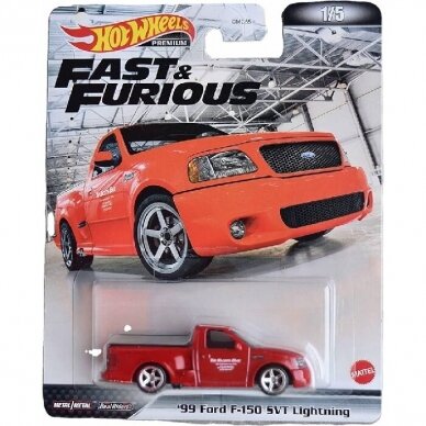 Hot Wheels Premium Fast and Furious 99 Ford F-150 SVT Lightining