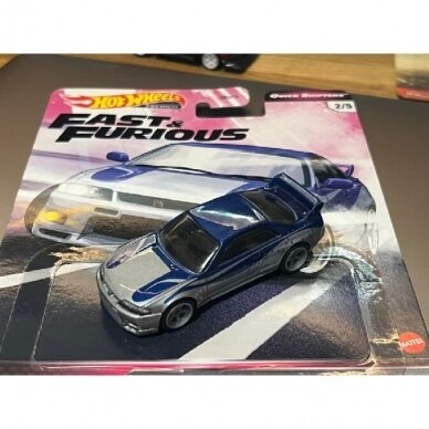 Hot Wheels Premium Fast and Furious Nissan Skyline GTR (BNR34) (loosen, 9/10)