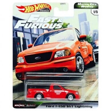 Hot Wheels Premium Fast Furious Modeliukas Ford F-150 SVT Lightining