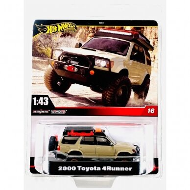 Hot Wheels Premium 1/43 2000 Toyota 4Runner gen. 3. sand brown