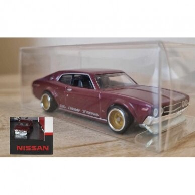 Hot Wheels Premium Nissan Laurel 2000 SGX red (unpacked from Diorama)