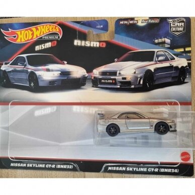 Hot Wheels Premium Nissan Skyline GT-R R34 Nismo 2-pack