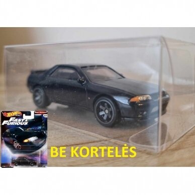 Hot Wheels Premium Modeliukas Nissan Skyline R32 black (išpakuotas, be kortelės) (yra Sandėlyje)