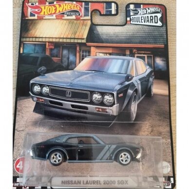 Hot Wheels Premium Modeliukas Nissan Laurel Grey Boulevard (išpakuotas) (yra Sandėlyje)