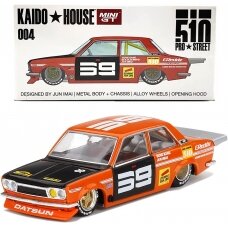 Mini GT Kaido House Kaido House Datsun 510 Pro Street SK510, orange/black