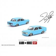 Mini GT Kaido House Kaido House Datsun 510 Pro Street Tanto V1, blue