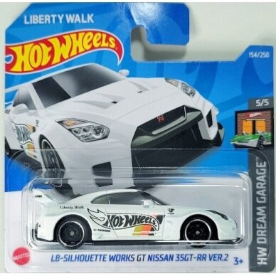 Hot Wheels Modeliukas LB-Silhouette Works GT Nissan 35GT-RR Ver.2 (yra Sandėlyje)