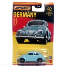 Matchbox 1962 Volkswagen Beetle, blue germany