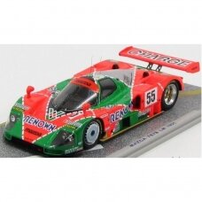 Spark Mazda 787B *Renown* #55 B.Gachot/J.Herbert/V.Weidler Winner Le Mans 1991, red/green