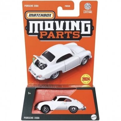 Matchbox Moving Parts Porsche 356A white