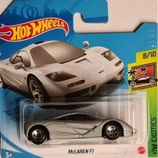 Hot Wheels Modeliukas McLaren F1 Silver